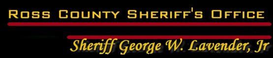 Ross
County Sheriff's Office, Ohio - Sheriff George W. Lavender, Jr.